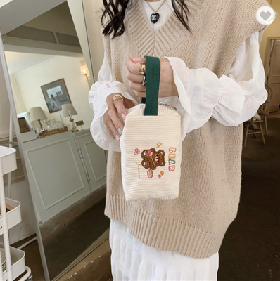 좋은 가격 BSCI 광고 50cm 캔버스 화장품 가방 Zipper 온라인